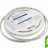 Лента светодиодная LUX, 3528, 60 LED/м, 4,8 Вт/м, 12В, IP65, Теплый белый (2700КK)