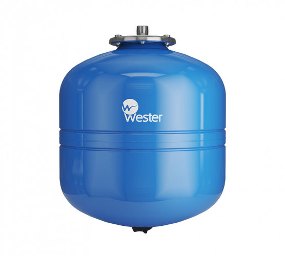 Гидроаккумулятор Wester Premium WAV 35 л 10 бар, контрфланец из нержавеющей стали