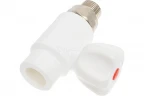 Кран для радиатора прямой верхний 20х1/2" с латунным шаром Millennium 3M42-vlr-200b000