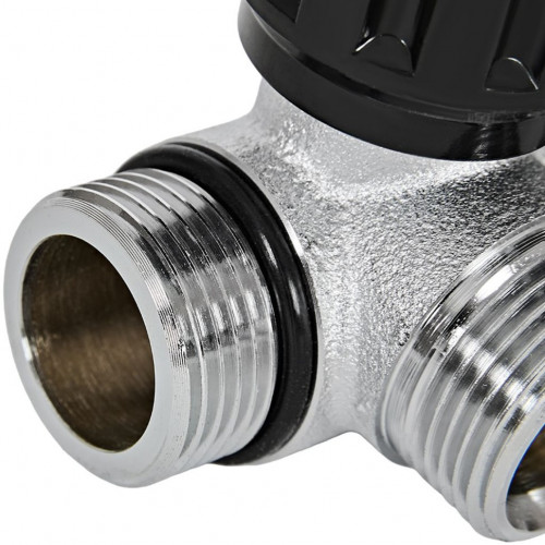 Коллектор распределительный с клапанами 3/4", 3 отвода 3/4" ЕК ROMMER