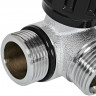 Коллектор распределительный с клапанами 3/4", 3 отвода 3/4" ЕК ROMMER