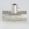 Тройник для подключения датчика температуры 1/2" х M10 х 1/2" VTr.250.N.0004