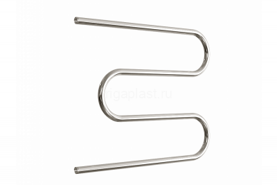 Водяной полотенцесушитель «M» без полочки, вакуумное - золотой хром, (3/4") 50/60