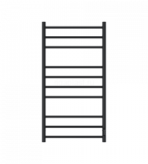 Полотенцесушитель электрический ДВИН L neo 100/50, черный матовый, с диммером, арт. 4656759179113