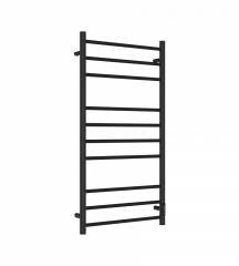 Полотенцесушитель электрический ДВИН L neo 100/50, черный матовый, с диммером, арт. 4656759179113