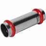 Муфта надвижная ROMMER 22 мм из нержавеющей стали, RSS-0019-000022