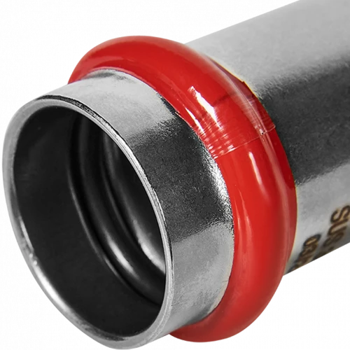 Муфта надвижная ROMMER 22 мм из нержавеющей стали, RSS-0019-000022