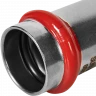 Муфта надвижная ROMMER 22 мм из нержавеющей стали, RSS-0019-000022