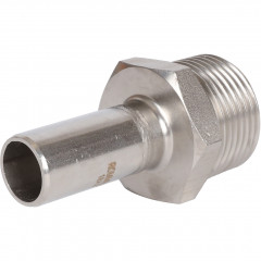 Вставка переходная ROMMER НПр-НР 18 мм x 1" из нержавеющей стали, RSS-0024-000181