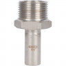 Вставка переходная ROMMER НПр-НР 18 мм x 1" из нержавеющей стали, RSS-0024-000181