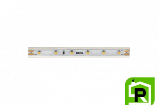 Лента светодиодная LUX, 3528, 60 LED/м, 4,8 Вт/м, 24В, IP65, Теплый белый (2700КK)