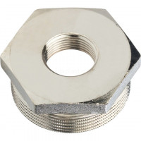 Футорка 1 1/2"х3/4, никелированная STOUT SFT-0029-011234