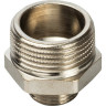 Ниппель НН переходной 3/4х3/8, никелированный STOUT SFT-0004-003438