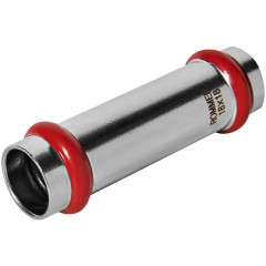 Муфта надвижная ROMMER ВПр 18 мм из нержавеющей стали, RSS-1019-000018