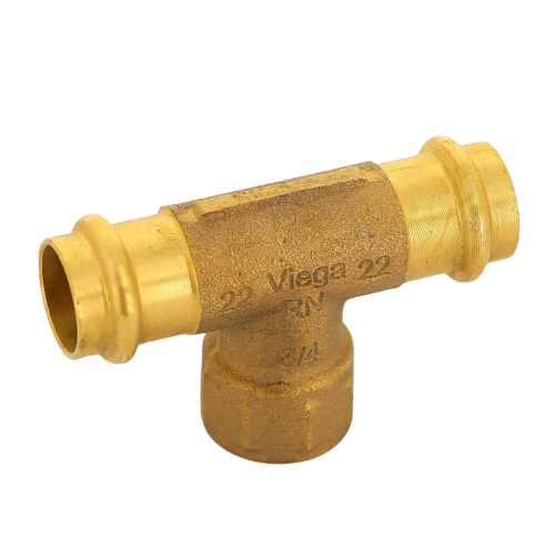 Тройник пресс-В 22х3/4"х22 Sanpress SC-Contur Viega 313975