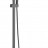 Душевая система HANSEN H33010-P, с тропическим душем, графит