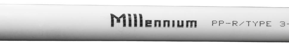 Труба полипропиленовая армированная стекловолокном PN20 63х8,6, штанга 2 м Millennium
