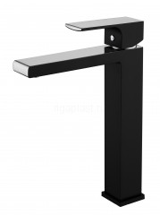 Смеситель для раковины-чаши GANZER GZ28012-C, черный хром