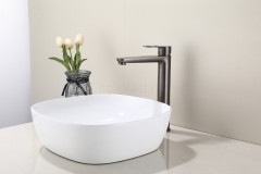 Смеситель для раковины-чаши HANSEN H11018-P, графит