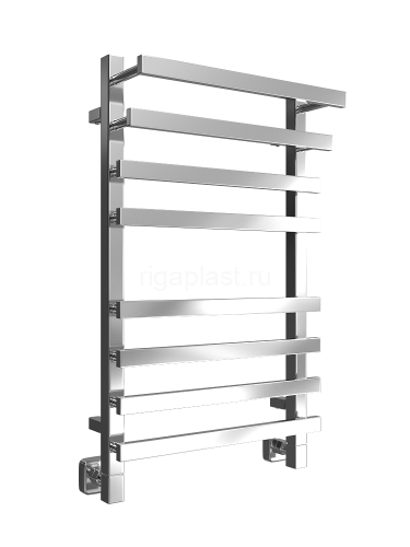 Полотенцесушитель водяной ДВИН F plaza 80/50, полированный, с полкой, арт. 4657812412772