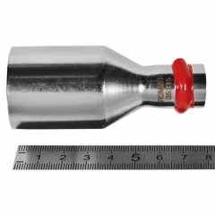 Муфта переходная ROMMER НПр 35 x 15 мм из нержавеющей стали, RSS-0020-003515