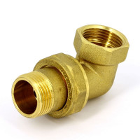 Разъемное соединение угловое TIM HJL066 ВН 1 1/2" (американка)
