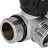 Коллектор распределительный с клапанами 3/4", 4 отвода 3/4" ЕК ROMMER