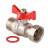 Кран шаровой VALTEC 1" ВР/НР, с накидной гайкой (VT.260.N.0606)