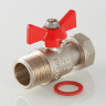 Кран шаровой VALTEC 1" ВР/НР, с накидной гайкой (VT.260.N.0606)