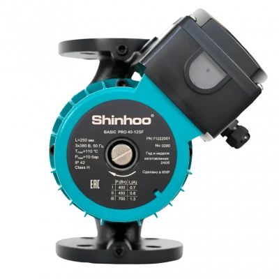 Насос циркуляционный Shinhoo BASIC PRO 50-12SF 3х380V