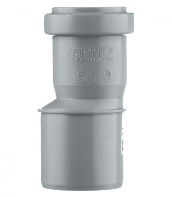 Переходник канализационный HTR 50/40 короткий Ostendorf 112715