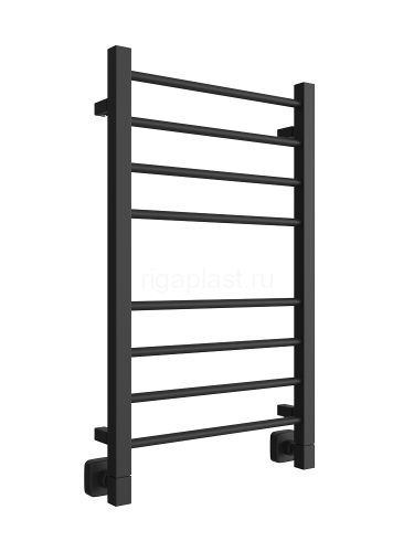 Полотенцесушитель водяной ДВИН S plaza 80/50, черный матовый, арт. 4657812411836