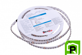 Лента светодиодная LUX, 3535, 120 LED/м, 20 Вт/м, 24В, IP33, RGB (K)
