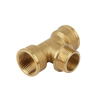Тройник TIM TFMF222 ВНВ 1/2"