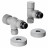 Набор термостатический осевой 1/2" Royal Thermo Design Pro 15мм М30х1,5 (Белый)
