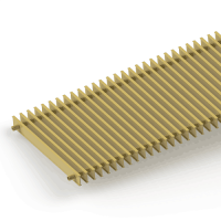 Решетка рулонная SGA-20-1300/Gold Itermic