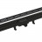 Душевой лоток AlcaPlast APZ10BLACK 650 с решеткой и опорами, в пол около стены, выпуск боковой