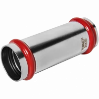 Муфта надвижная ВПр 35 из стали нержавеющей, прессовой ROMMER