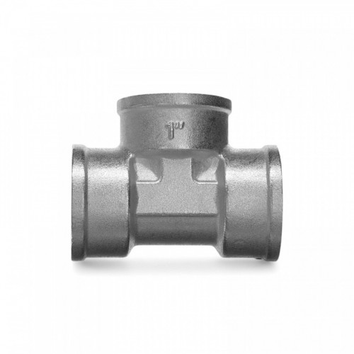 Тройник равнопроходной ВВВ 1" с покрытием TIN CN ELSEN EBF.07.10T
