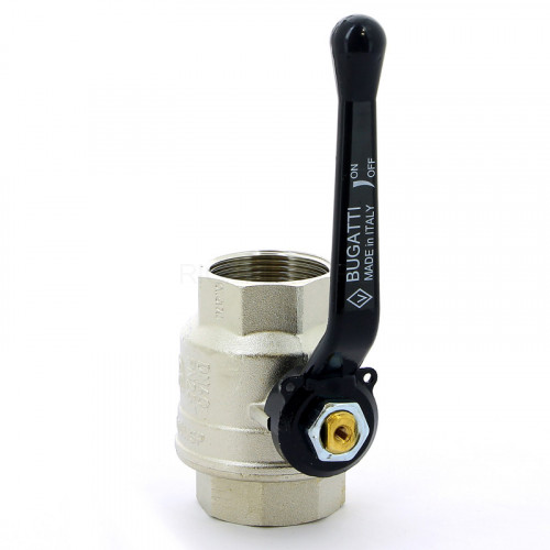 Кран шаровый ВВ 1 1/2", ручка-рычаг Oregon Bugatti