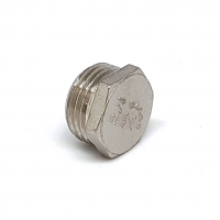 Заглушка никелированная 1/2 НР ZEISSLER, ZSr.166.0104