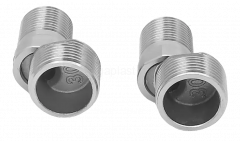 Эксцентрик для смесителя ViEiR PV47-50, телескопический, 1/2" x 3/4", 40-50 мм