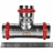 Тройник равнопроходной ROMMER 28 мм из нержавеющей стали, RSS-0013-000028