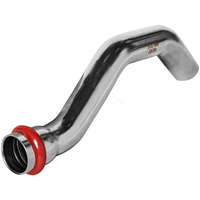 Обвод однораструбный ROMMER НПр 22 мм из нержавеющей стали, RSS-0007-000022