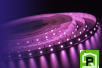 Лента светодиодная LUX, 3535, 60 LED/м, 14,4 Вт/м, 24В, IP33, RGB (K)