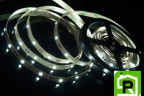 Лента со скотчем 3М светодиодная стандарт 5050, 30 LED/м, 7,2 Вт/м, 12В , IP20, Цвет: Холодный белый