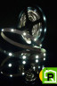 Лента со скотчем 3М светодиодная стандарт 5050, 30 LED/м, 7,2 Вт/м, 12В , IP20, Цвет: Холодный белый