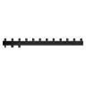 Коллектор распределительный стальной 6 контура 1 1/4" х 1" Millennium