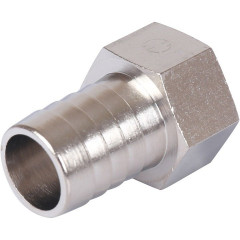 Штуцер STOUT ВР 1/2"×18 мм, никелированный, SFT-0066-001218