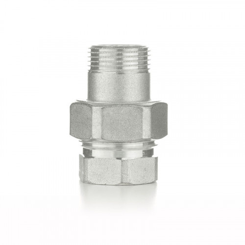 Разъемное соединение прямое американка НВ 3/4" с покрытием TIN ELSEN EBF26.34T